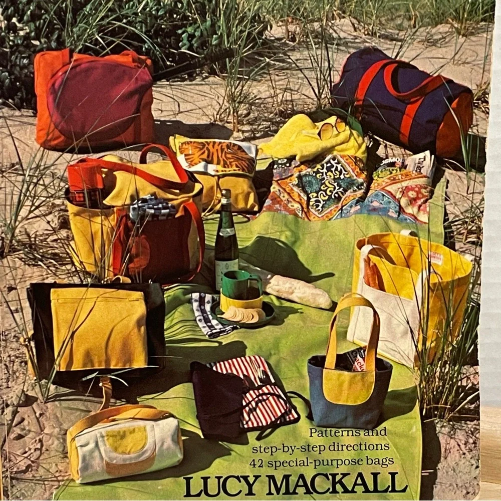 Lucy's Bag Book 1978 Patterns With Instructions Lucy Mackall Paperback 42 Bags